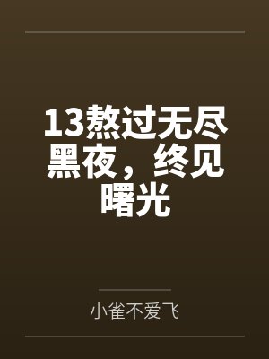 13熬过无尽黑夜，终见曙光