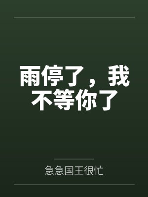 雨停了,我不等你了